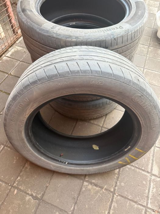 Продаю б/у шины r19 Continental