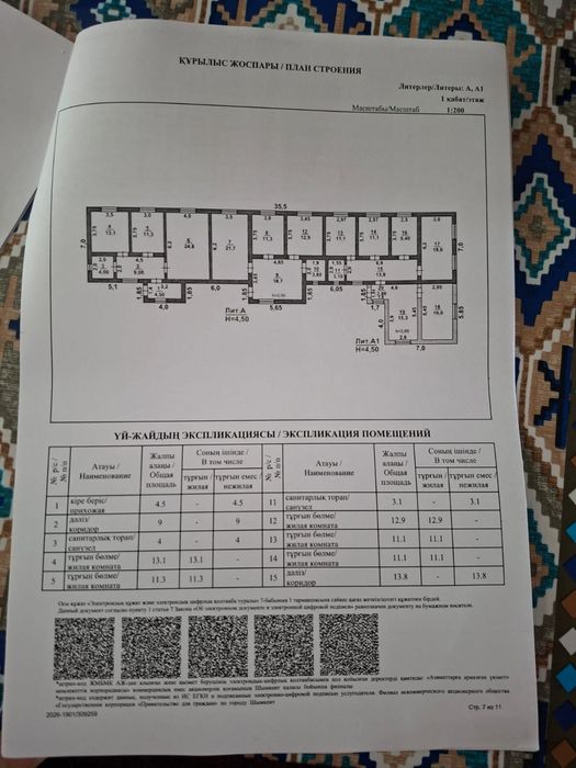 Продам дом,мкр самал3