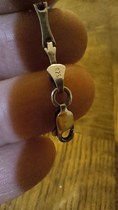 Сребърен комплект-обици,колие,гривна.