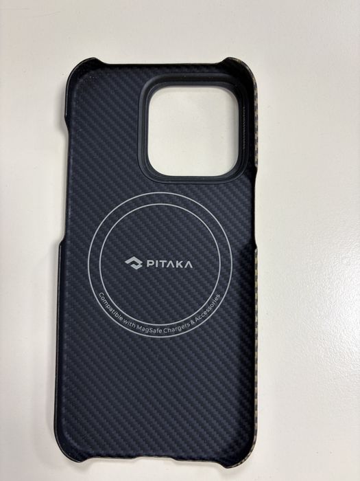 Husa/ Carcasa Pitaka ultra subtire Aramida  pentru iphone 15 Pro