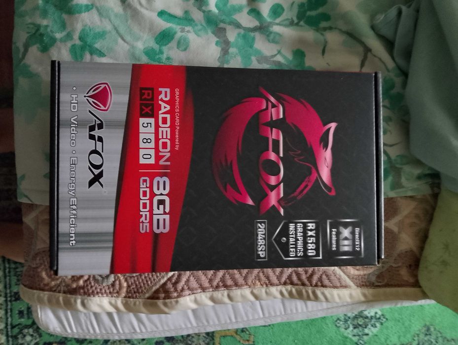 Видеокарта Rx 580 8 гб