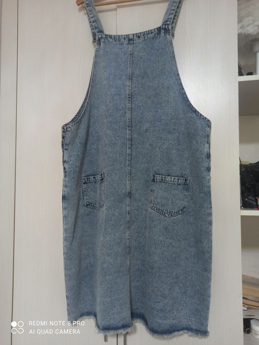 Джинсовый сарафан 56-58 размер
