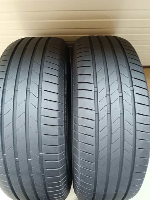 2бр летни гуми 215/65/17/Bridgestone turanzza6/Enleten6/dot0924/5мм грайфер