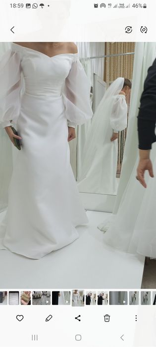 Платье  Дизайнерское свадебное срочно