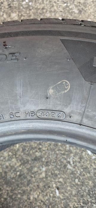 4 anvelope M+S ca noi Hankook 255/65/16,dot 2024.Pretul este pe bucata