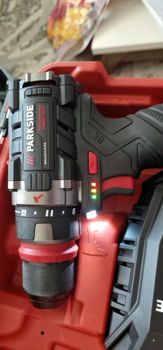 Parkside Акумулаторен винтоверт PARKSIDE  12V, 45Nm, с ударник с батерия и зарядно!