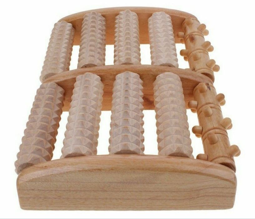 Массажёр для ног деревянный