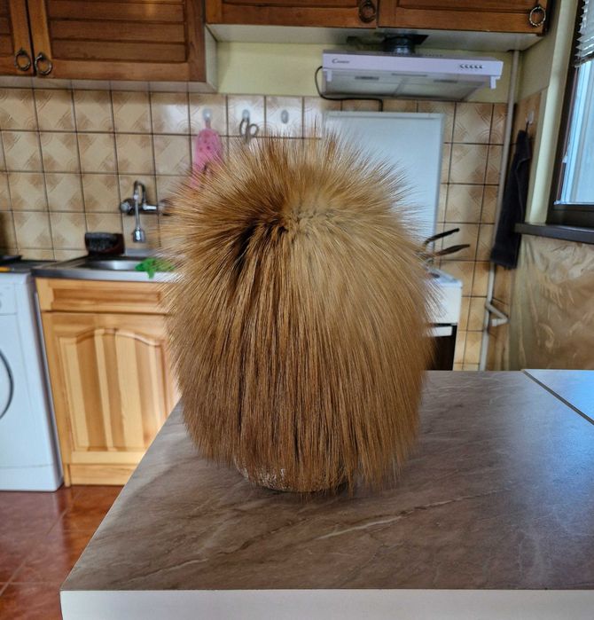 Палто от Лисица Със Колан