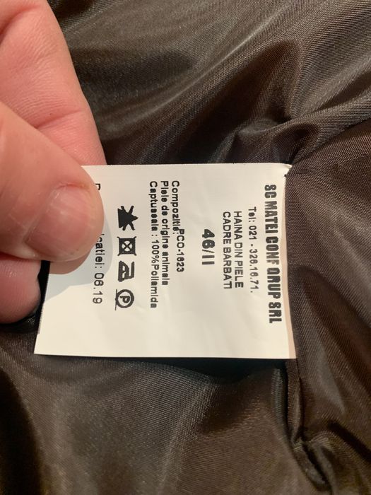 Scurta militară.Haina piele armata/Haina piele ofițeri /Subofițeri