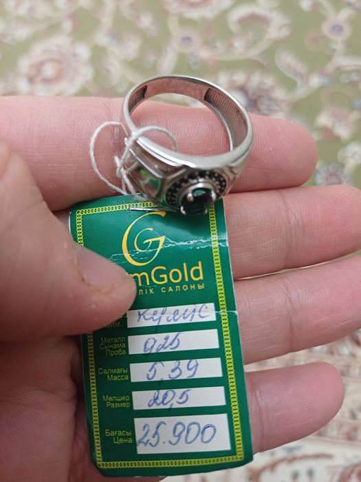 Продам кольцо серебряное