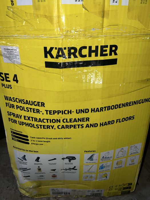 Перяща прахосмукачка Karcher se 4