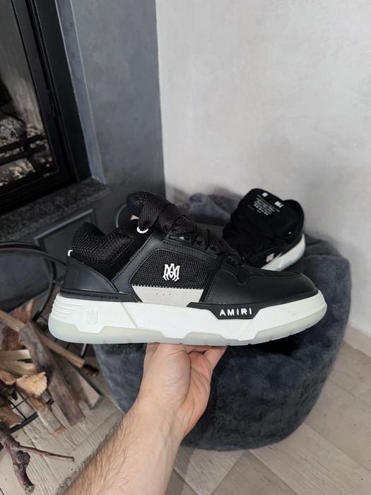 Amiri MA-1 Black White / Negru Alb