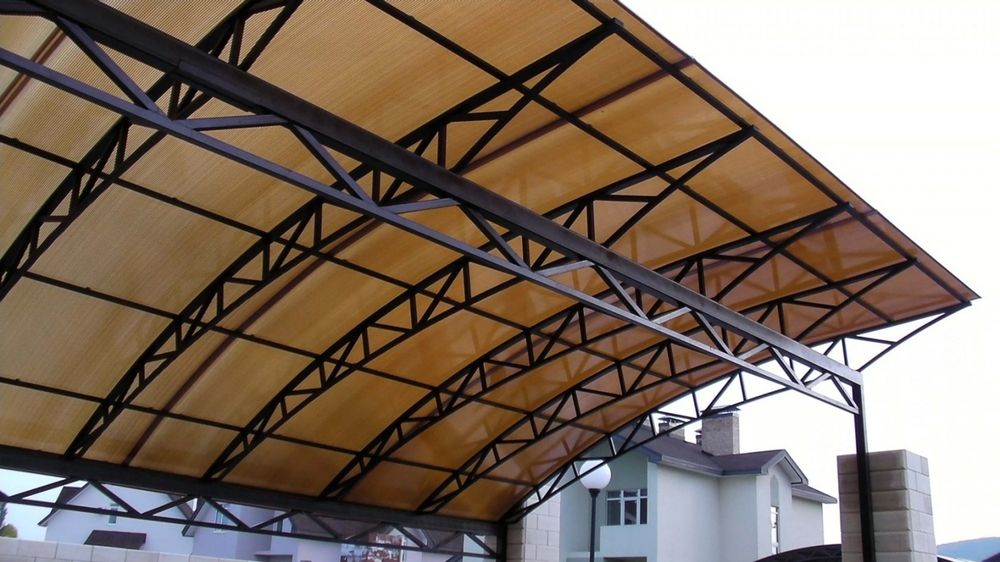 Лексан навес поликарбонат Leksan