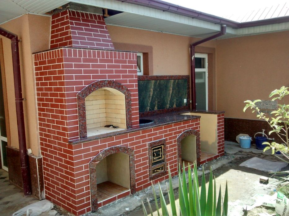 Летние кухни Помпейские печи. Русские печи. Барбекю.