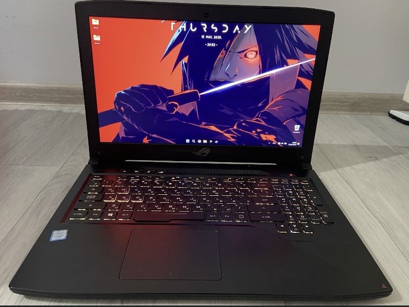 Игровой ноутбук ASUS ROG i7-7700HQ / GTX 1050 / 24GB RAM / SSD 512GB