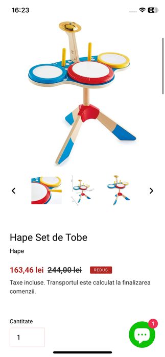 Set tobe hape in stare buna