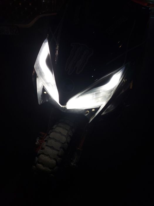 Мопед на ходу!!!