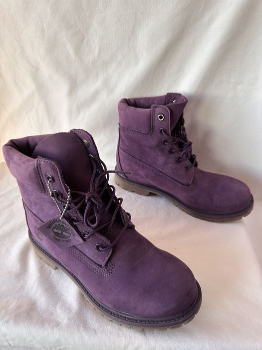 Ghete,bocanci dama,mov,Timberland,marime 39