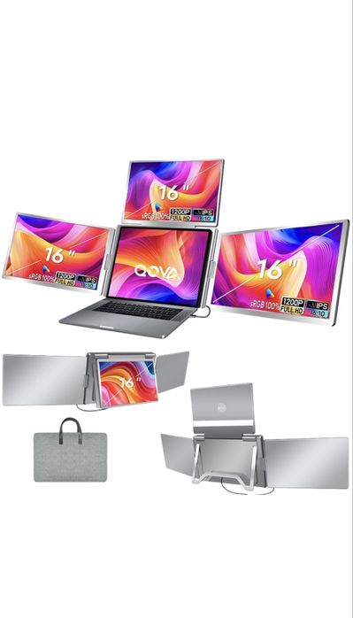 Monitor Multiplu Extensibil si Portabil pentru laptop