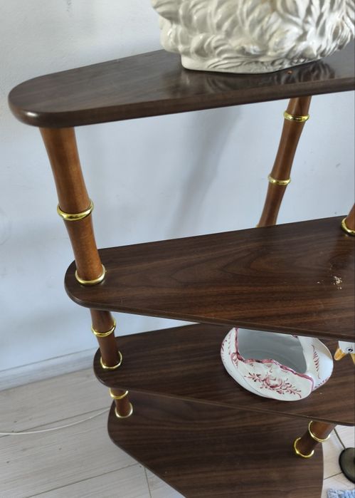 Suport din lemn pentru flori/0biecte decorative