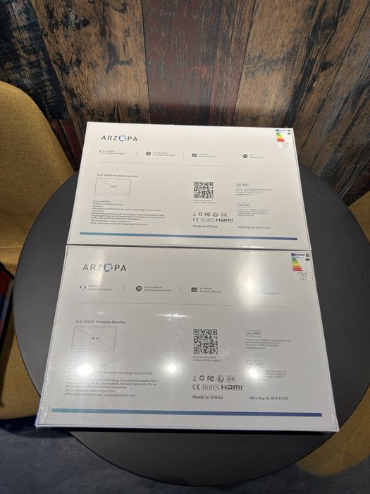Monitoare portebile Arzopa A1 15,6” 1080p • NOI / SIGILATE •