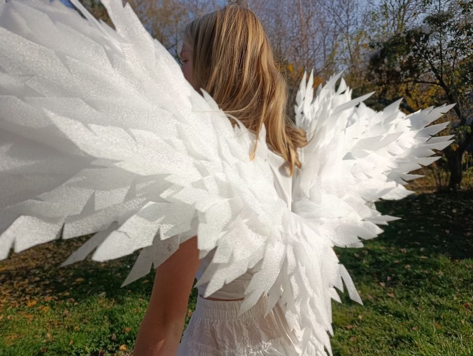 Белые крылья ангела