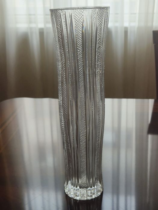 Ваза, чешский хрусталь.