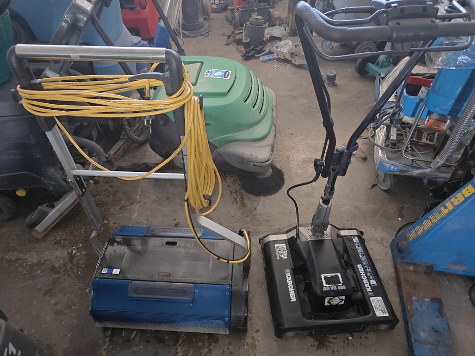 Mașini curățat mochete Karcher BR VS 400, Duplex și Cleanfix
