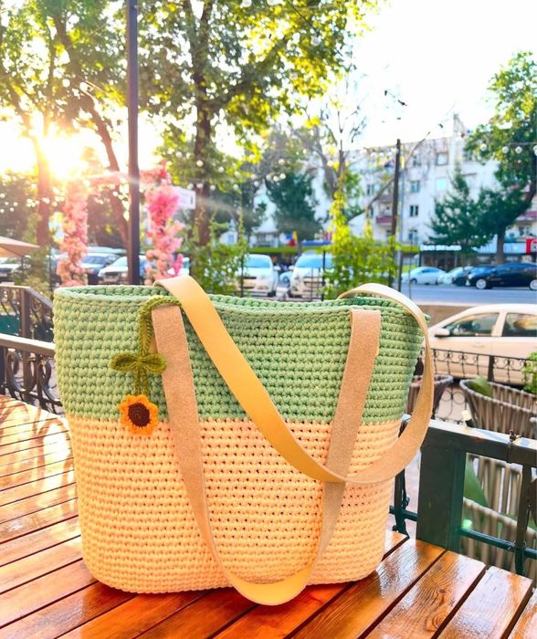 Вязаные сумки