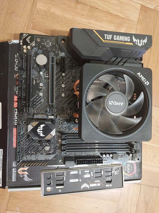 AMD Ryzen 7 3800X + Asus TUF B450M Pro II + Prism RGB cooler гр