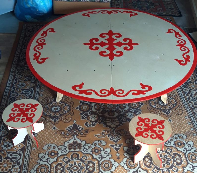 Казахский национальный стол