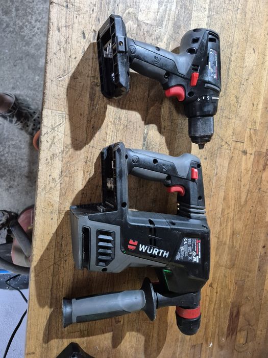 Set scule WURTH  Rotopercutor si filetanta  M cube