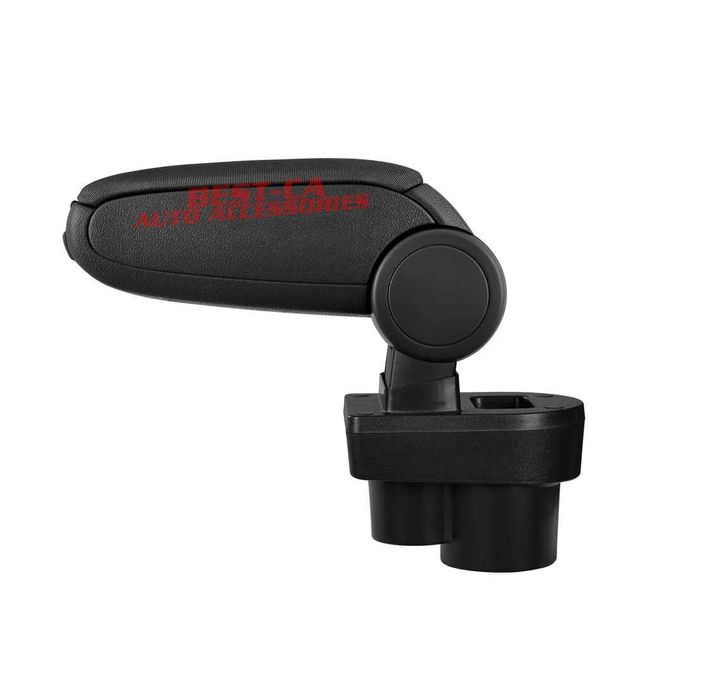 Текстилен черен подлакътник подходящ за Skoda Rapid 2012-2019