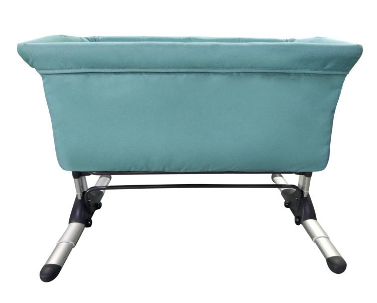 Patut Co sleeper Bebe Royal cu leganare Turcoaz