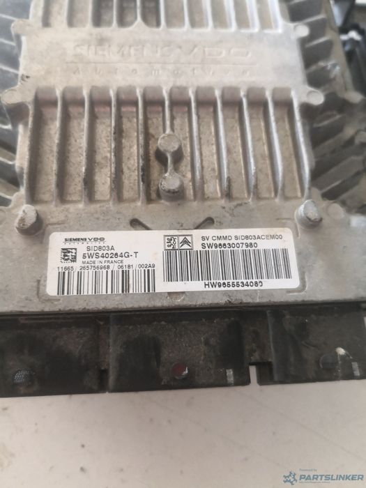 Calculator Ecu Peugeot 407 (6D_) [ 2004 - > ] Hdi 135 (Rhr (Dw10Bted4)