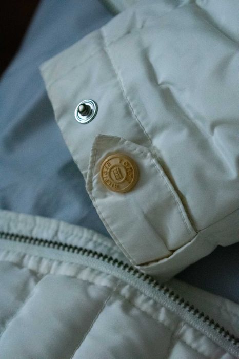 Geacă Tommy Hilfiger dama, alb-crem, marimea S
