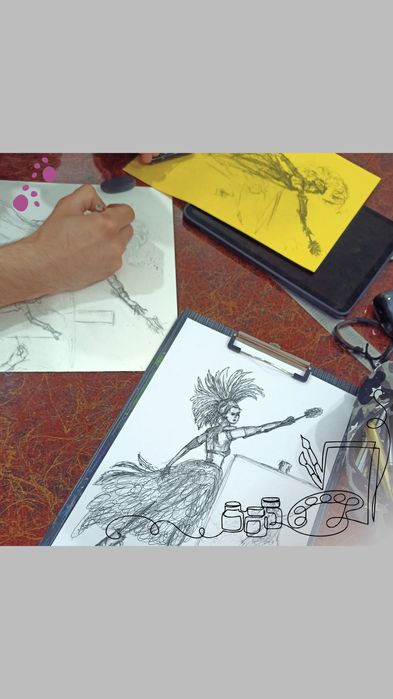 Уроки рисования с выездом на дом