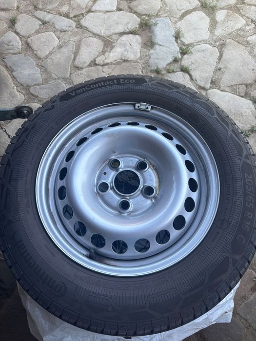 Roți VW T6, anvelope noi 205/65R16 C