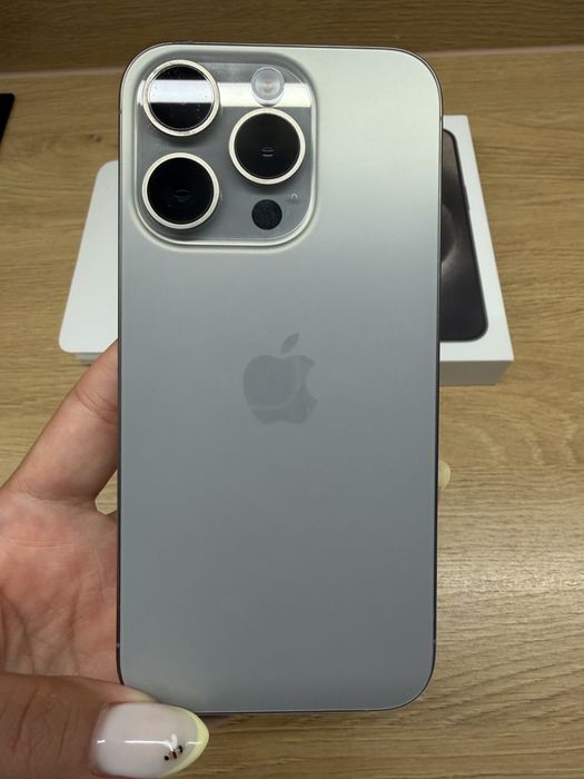 Iphone 15 Pro Natural Titanium