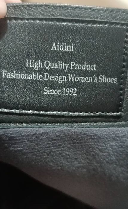Кожаные сапоги Aidini (оригинал)