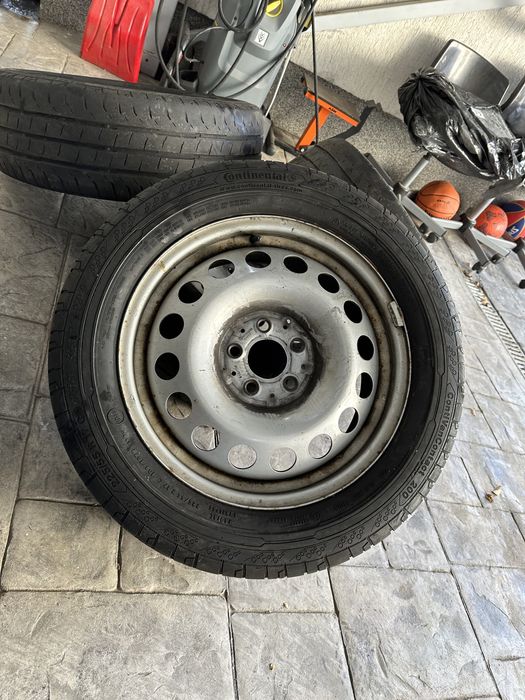 Set jante anvelope vara Mercedes VIto ContiVanContact 200 225/55 R17