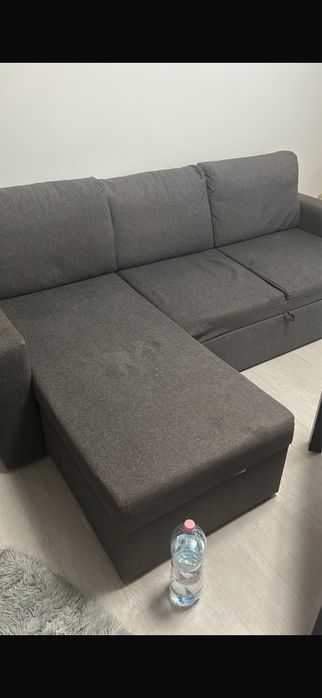 Canapea coltar pat funcional secondhand iasi tg cucu ofer transport contracost material textil mobila