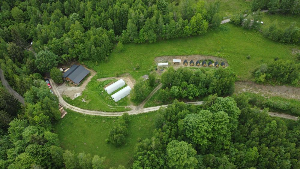 Domeniu turistic 6,2ha Horea fără vecini, funcțional, utilaje incluse