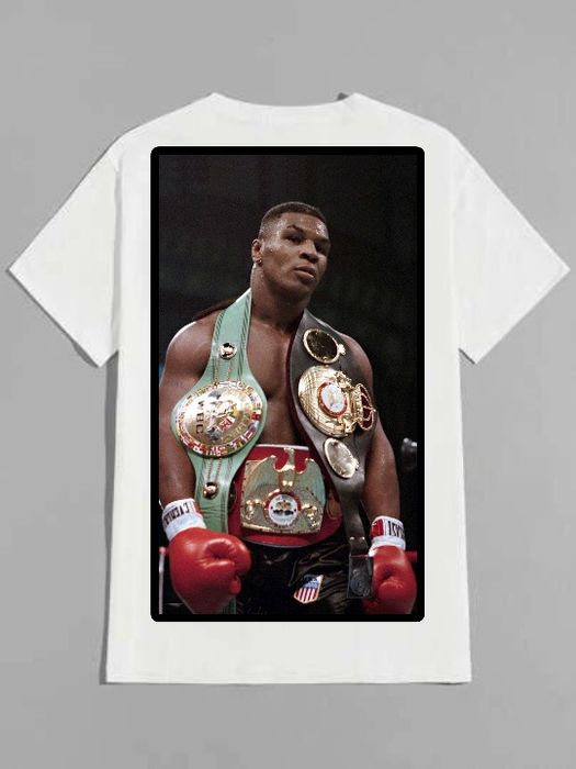 Специально разработанная футболка [MİKE TYSON], качественная футболка