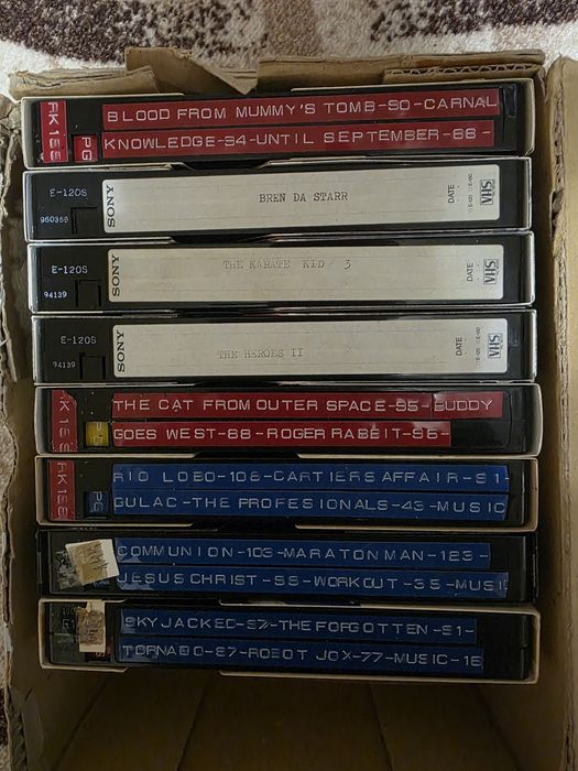 Видеокасети - VHS