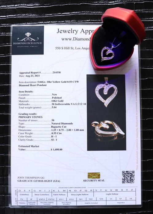 Ново Златно Колие с 0.55кт Естествени Диаманти