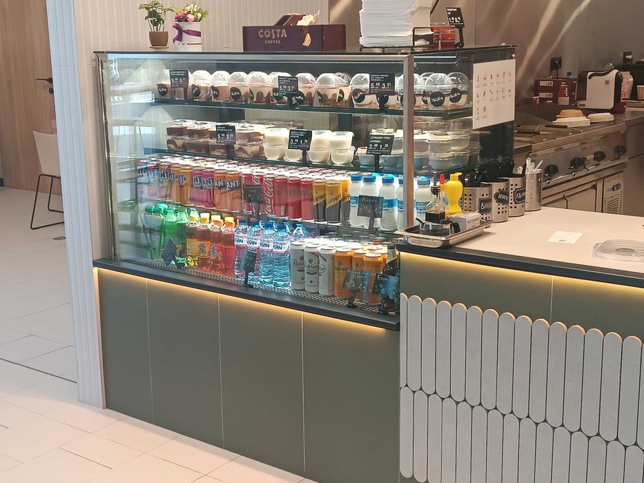 Сладкарски хладилни витрини - по поръчка