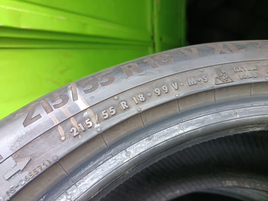 Anvelope MS iarna 215 55 18 continental 2022 6.3-6.7mm