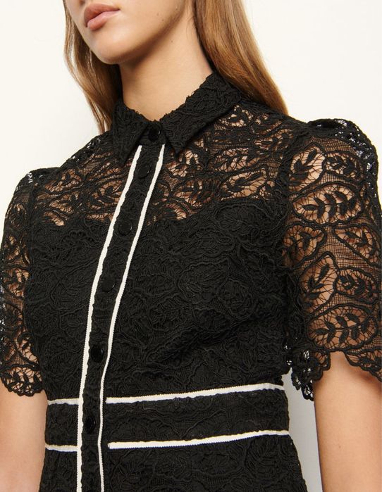 Rochie din dantelă, Sandro