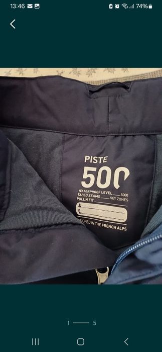 Pantaloni schi 8-10 ani